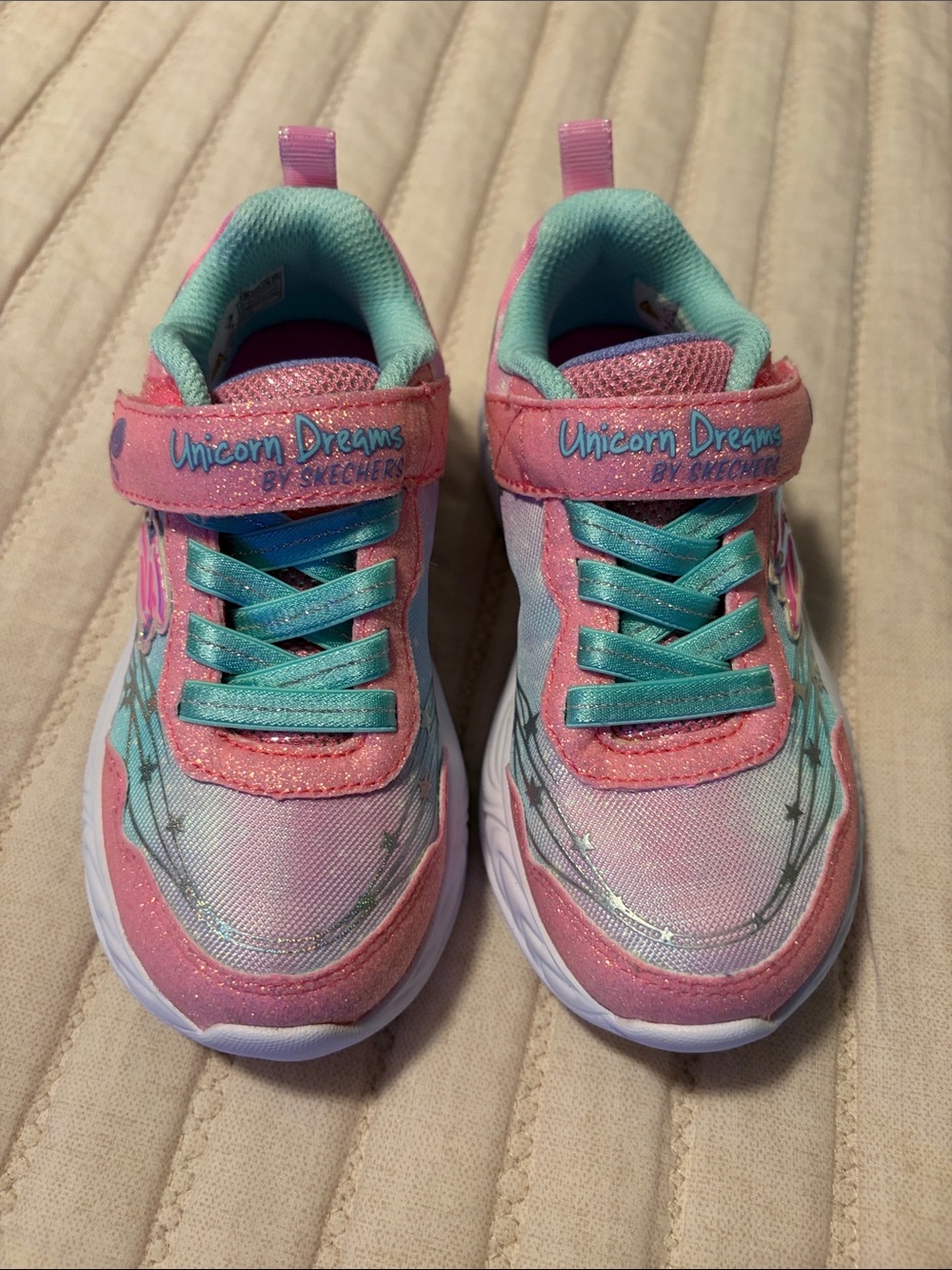 Skechers Unicorn Dreams Kids Sneakers - Pink & Teal